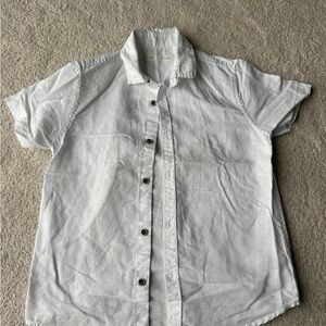 Next White Casual Button Down Shirt